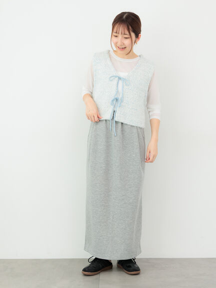 長袖シアートップス《2025autumn catalog item》(オフホワイト/グレー/ブラック)|Te chichi TERRASSE(テチチ テラス)通販