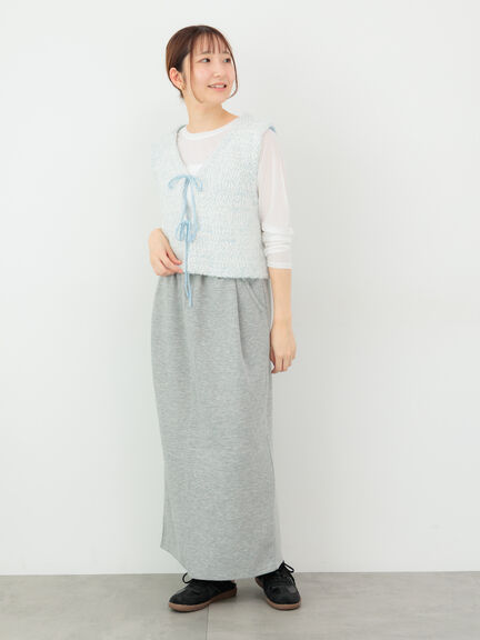 長袖シアートップス《2025autumn catalog item》(オフホワイト/グレー/ブラック)|Te chichi TERRASSE(テチチ テラス)通販