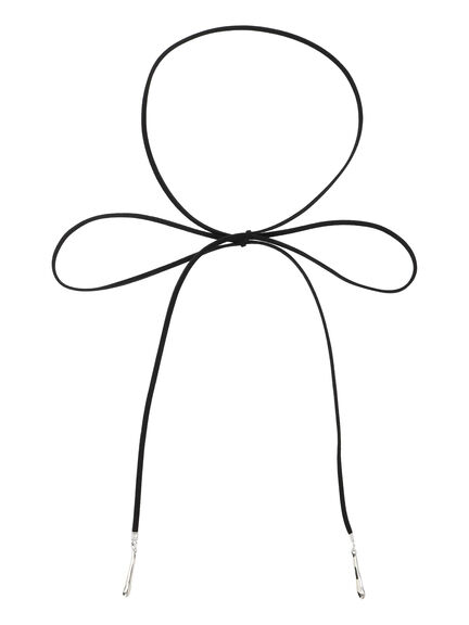 スウェードコードチョーカー《2025autumn catalog item》(シルバー)|Te chichi TERRASSE(テチチ テラス)通販