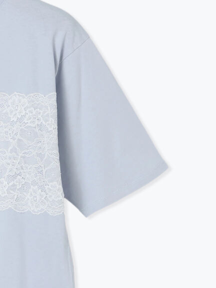 レースロゴプリントTシャツ(オフホワイト/モカ/ブルー)|Te chichi TERRASSE(テチチ テラス)通販