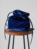 ベロア巾着バッグ《2025autumn catalog item》(ネイビー)|Te chichi TERRASSE(テチチ テラス)通販
