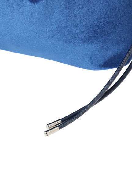 ベロア巾着バッグ《2025autumn catalog item》(ボルドー/ネイビー)|Te chichi TERRASSE(テチチ テラス)通販