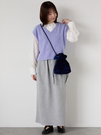 フロントタック入りシアーシャツ(オフホワイト/グレー/イエロー/ネイビー)|Te chichi TERRASSE(テチチ テラス)通販