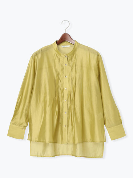 フロントタック入りシアーシャツ(オフホワイト/グレー/イエロー/ネイビー)|Te chichi TERRASSE(テチチ テラス)通販