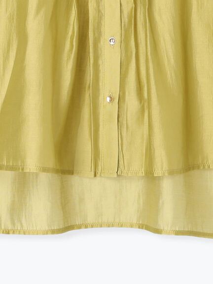 フロントタック入りシアーシャツ(オフホワイト/グレー/イエロー/ネイビー)|Te chichi TERRASSE(テチチ テラス)通販