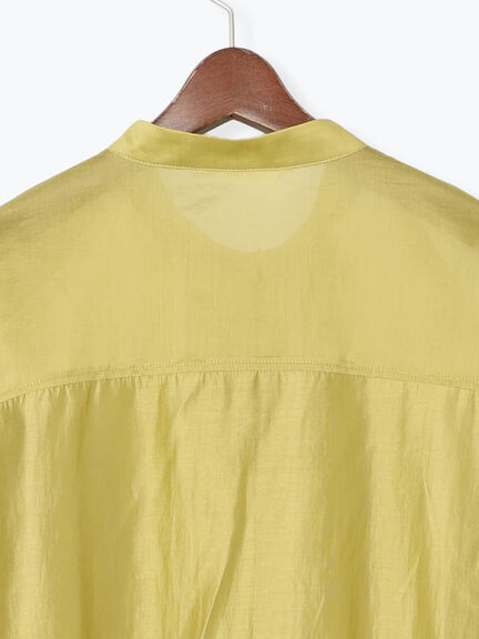 フロントタック入りシアーシャツ(オフホワイト/グレー/イエロー/ネイビー)|Te chichi TERRASSE(テチチ テラス)通販