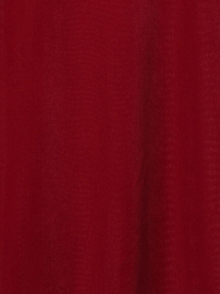 シアーベロアパフトップス(オフホワイト/ブラック/レッド)|Te chichi TERRASSE(テチチ テラス)通販