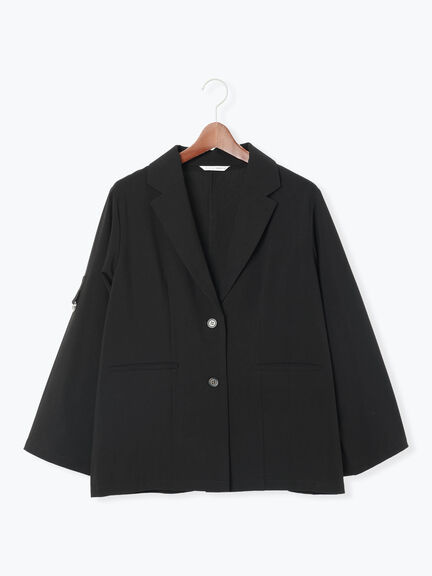 ロールアップテーラードジャケット《2025autumn catalog item》(チャコールグレー/ブラック/ベージュ)|Te chichi TERRASSE(テチチ テラス)通販