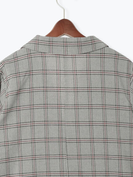 ロールアップテーラードジャケット《2025autumn catalog item》(チャコールグレー/ブラック/ベージュ)|Te chichi TERRASSE(テチチ テラス)通販