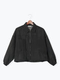 シアーチェックジップブルゾン(ブラック)|Te chichi TERRASSE(テチチ テラス)通販
