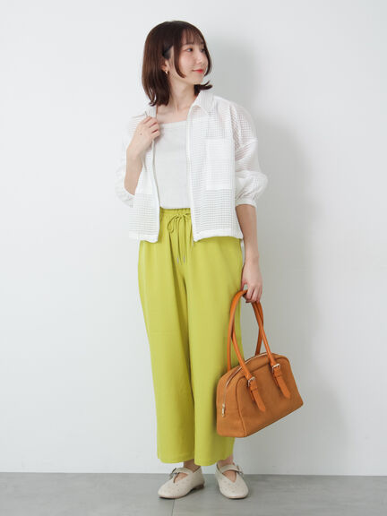 シアーチェックジップブルゾン(オフホワイト/ブラック)|Te chichi TERRASSE(テチチ テラス)通販