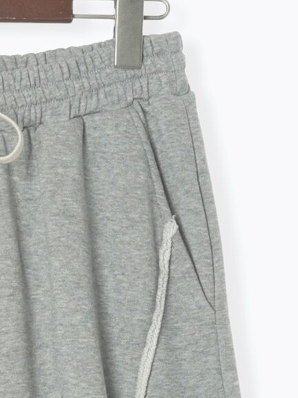 アウトシームスウェットカーブパンツ《2025autumn catalog item》(グレー/ブラック/モカ)|Te chichi TERRASSE(テチチ テラス)通販