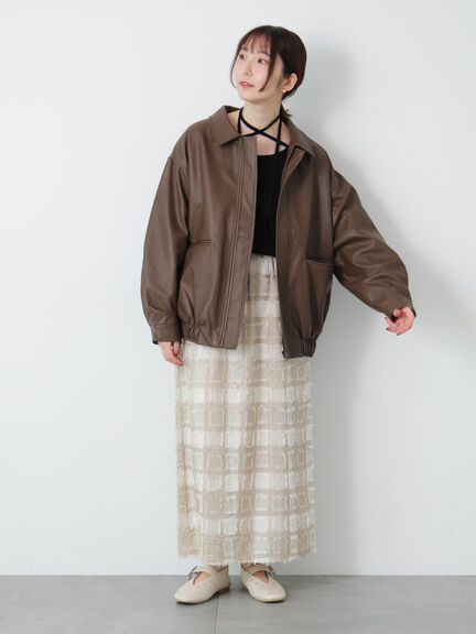 ベロアモール前後2WAYリボンニット《2025autumn catalog item》(ブラック/レッド/モカ)|Te chichi TERRASSE(テチチ テラス)通販