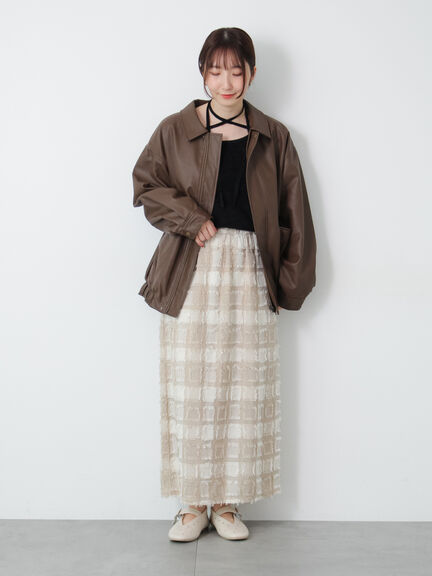 ベロアモール前後2WAYリボンニット《2025autumn catalog item》(ブラック/レッド/モカ)|Te chichi TERRASSE(テチチ テラス)通販