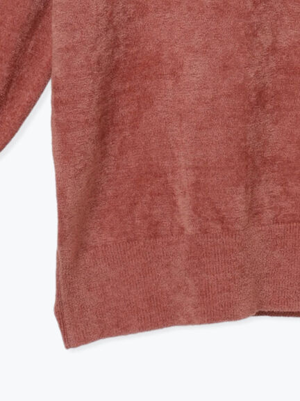 ベロアモール前後2WAYリボンニット《2025autumn catalog item》(ブラック/レッド/モカ)|Te chichi TERRASSE(テチチ テラス)通販