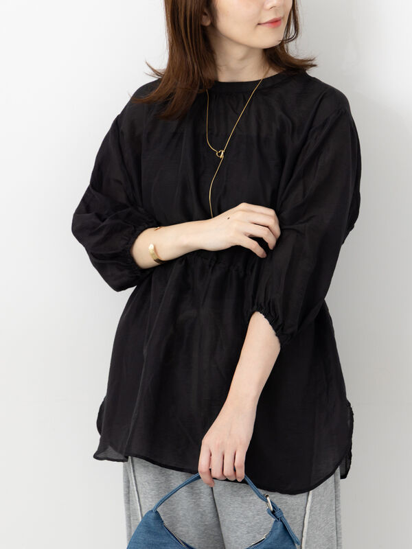 前後2WAYドロストチュニック(チャコールグレー)|Te chichi TERRASSE(テチチ テラス)通販