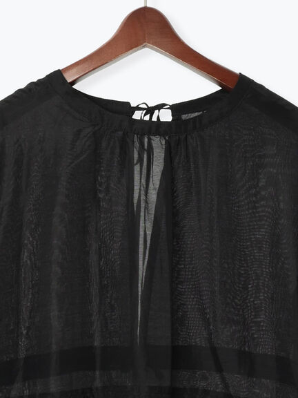 前後2WAYドロストチュニック(オフホワイト/チャコールグレー/ブラウン)|Te chichi TERRASSE(テチチ テラス)通販