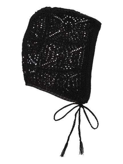 クロシェ編み風ニットキャップ《2025autumn catalog item》(オフホワイト/ブラック)|Te chichi TERRASSE(テチチ テラス)通販