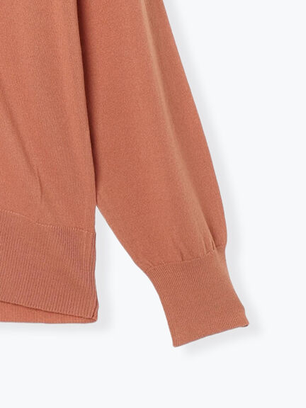 金釦Vネックリラックスカーディガン(ブラック/ピンク/ベージュ/ブルー)|Te chichi TERRASSE(テチチ テラス)通販