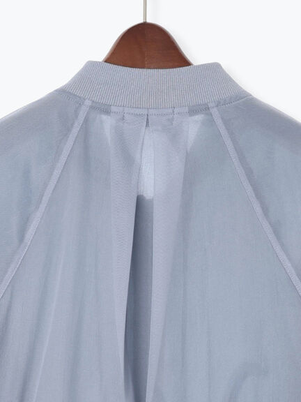 チュールダブルジップブルゾン(ブラック/ブルー)|Te chichi TERRASSE(テチチ テラス)通販