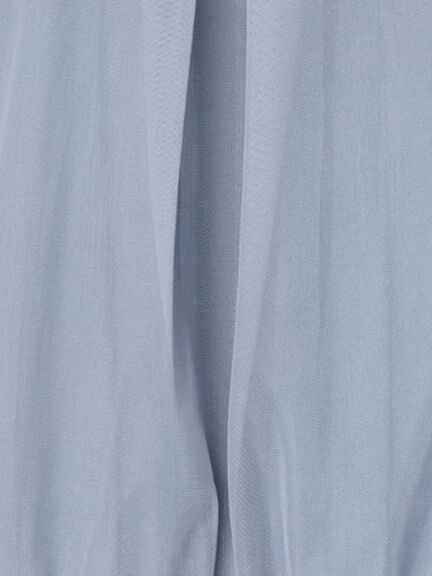 チュールダブルジップブルゾン(ブラック/ブルー)|Te chichi TERRASSE(テチチ テラス)通販