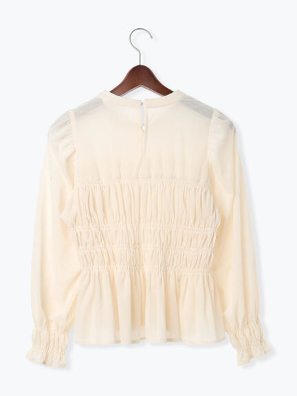 ベロアシャーリングトップス(オフホワイト/ブラック/モカ)|Te chichi TERRASSE(テチチ テラス)通販