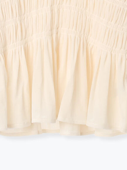 ベロアシャーリングトップス(オフホワイト/ブラック/モカ)|Te chichi TERRASSE(テチチ テラス)通販