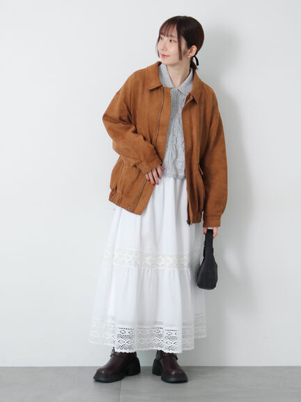 オーバーサイズブルゾン《2025autumn catalog item》(ブラック/ブラウン/キャメル)|Te chichi TERRASSE(テチチ テラス)通販