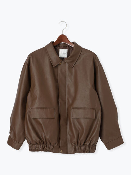 オーバーサイズブルゾン《2025autumn catalog item》(ブラック/ブラウン/キャメル)|Te chichi TERRASSE(テチチ テラス)通販