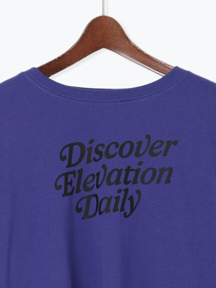 フェイクレイヤードプリントTシャツ(チャコールグレー/パープル/キナリ)|Te chichi TERRASSE(テチチ テラス)通販