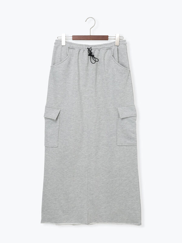 裏毛カーゴスカート(グレー)|Te chichi TERRASSE(テチチ テラス)通販