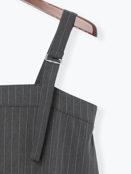 フレアジャンパースカート(チャコールグレー/ブラウン)|Te chichi TERRASSE(テチチ テラス)通販