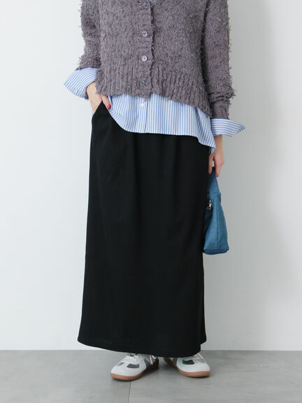 ワッフルナロースカート(グレー/ブラック/ボルドー)|Te chichi TERRASSE(テチチ テラス)通販