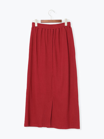 ワッフルナロースカート(グレー/ブラック/ボルドー)|Te chichi TERRASSE(テチチ テラス)通販