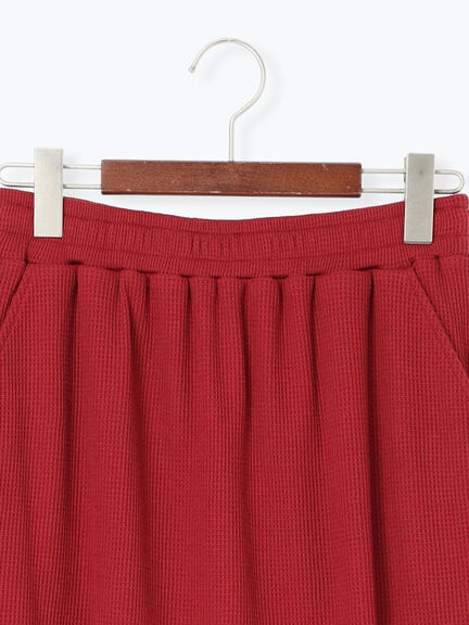 ワッフルナロースカート(グレー/ブラック/ボルドー)|Te chichi TERRASSE(テチチ テラス)通販