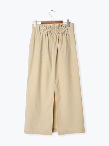 配色ステッチスカート《2025summer catalog item》(グレー/ブラック/ベージュ)|Lugnoncure(ルノンキュール)通販