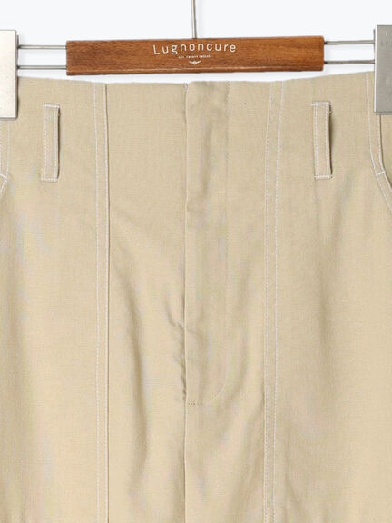 配色ステッチスカート《2025summer catalog item》(グレー/ブラック/ベージュ)|Lugnoncure(ルノンキュール)通販