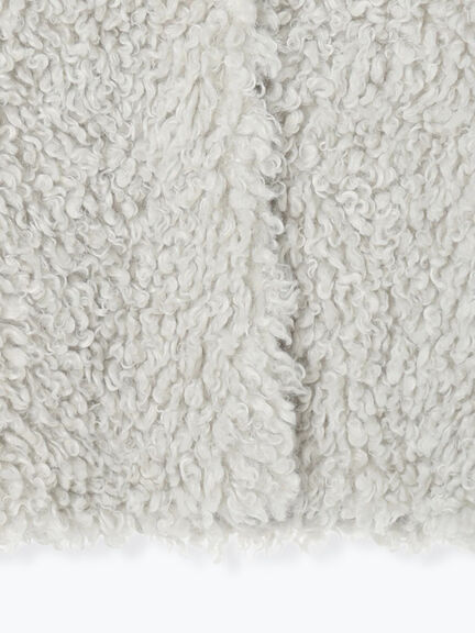 ミドルボアベスト(オフホワイト/チャコールグレー/モカ)|Lugnoncure(ルノンキュール)通販