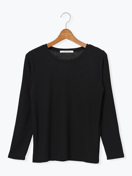 シアースラブテレコ長袖トップス(オフホワイト/グレー/ブラック)|Lugnoncure(ルノンキュール)通販