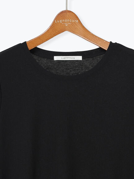 シアースラブテレコ長袖トップス(オフホワイト/グレー/ブラック)|Lugnoncure(ルノンキュール)通販