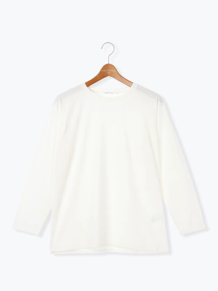 無地/ボーダー天竺トップス(オフホワイト/ホワイト/ブラック)|Lugnoncure(ルノンキュール)通販