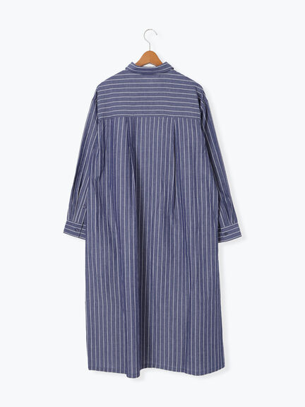 刺繍入りアソートシャツワンピース《2025autumn catalog item》(ブラック/ベージュ/ネイビー)|Lugnoncure(ルノンキュール)通販