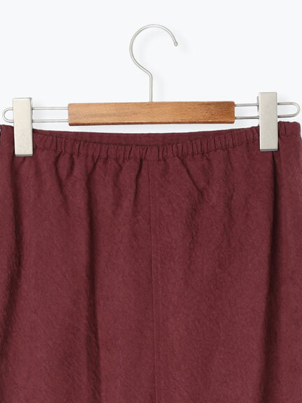 スウェード調バイアススカート《2025autumn catalog item》(レッド/ベージュ/ブラウン)|Lugnoncure(ルノンキュール)通販