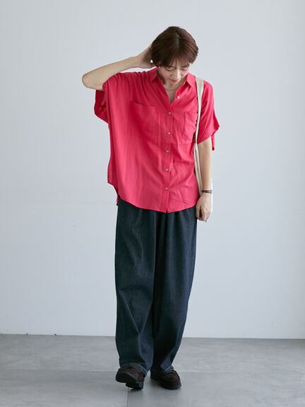 アソートコクーンイージーパンツ(オフホワイト/ブラック/ベージュ/ネイビー/キナリ)|Lugnoncure(ルノンキュール)通販