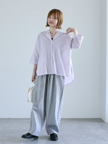 アソートコクーンイージーパンツ(オフホワイト/ブラック/ベージュ/ネイビー/キナリ)|Lugnoncure(ルノンキュール)通販