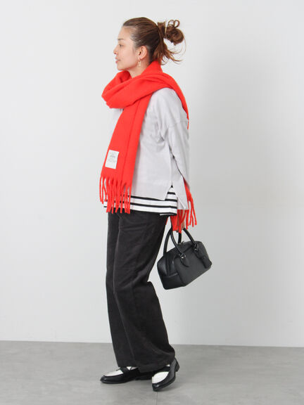 無地/柄アソートVネックカーディガン(オフホワイト/グレー/チャコールグレー/パープル)|Lugnoncure(ルノンキュール)通販