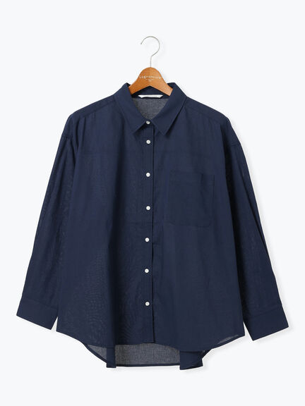 無地/柄アソートレギュラーオーバーシャツ(オフホワイト/ブラック/ベージュ/ネイビー)|Lugnoncure(ルノンキュール)通販