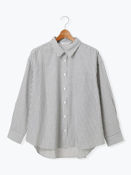 無地/柄アソートレギュラーオーバーシャツ(オフホワイト/ブラック/ベージュ/ネイビー)|Lugnoncure(ルノンキュール)通販