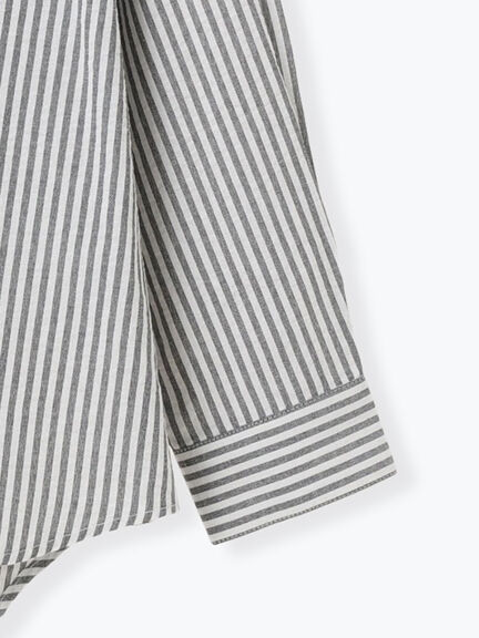 無地/柄アソートレギュラーオーバーシャツ(オフホワイト/ブラック/ベージュ/ネイビー)|Lugnoncure(ルノンキュール)通販