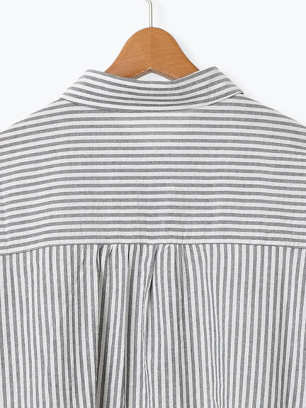 無地/柄アソートレギュラーオーバーシャツ(オフホワイト/ブラック/ベージュ/ネイビー)|Lugnoncure(ルノンキュール)通販